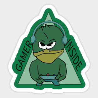 Gamer inside Sticker